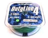 Шнур DutyLine4 0.26mm col. Green 110m Из Я Поймал